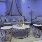 كنب استقبال فخم مع الطاولات