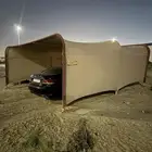 مظلة سيارات قماش ذو جوده عاليه
