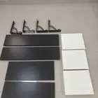 ارفف ايكيا مع قاعدات