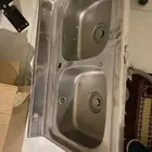 معسلة حوضين مع التصريف مستعملة