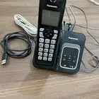 هاتف لاسلكي باناسونيك و راوتر تي بي لينك 4g