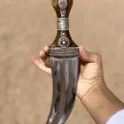 جنبيه زراف قديم فاخر وسله حضرمي