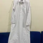 ثوب ابيض البيع مستعمل جديد مافي اي شي نضيف البيع ب50