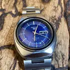ساعة سيكو seiko 5 sports ميناء أزرق