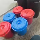 براميل سطل سبعة قطعة استخدام بسيط