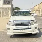 لاند كروزرGXR8 فل كامل شغال وابرقاته سليمة منقلب جهة الراكب
