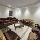 طقم مجلس مكون من 6 قطع كنب و اربعه طاولات