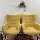 كرسي اصفر جميل