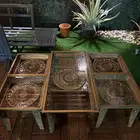 طاولات حديد للبيع