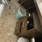 تجوري و طاوله مكتب شبه جديده