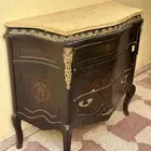 طاولة مدخل مع ثلاث ادراج سحب   مرايه
