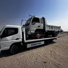 سطحه ونش لنقل جميع السيارت الى كافت دول الخليج