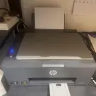 طابعة تانك 581 شبه جديدة استخدام شهر 3-1 واي فاي