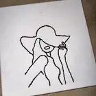 لوحه كانفوس خياطه بالصوف