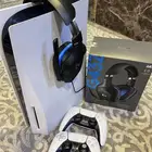 سوني فايف سيدي مع يدين و سماعة sony ps5 CD