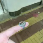 خاتم فضه عقيق يماني