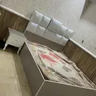 سرير مع دولاب وتسريحه