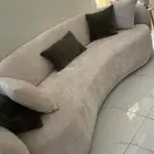 كنب جديد قطعتين كبار و2 صغار جديد