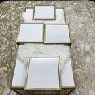 طاوله كبيره مع اربع طاولات صغيره