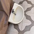 مغسله ومجلى رخام عين واحده