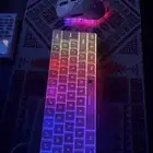 كيبورد و ماوس من شركة ROCK POW كيبورد و ماوس نظيفه