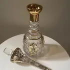 برج كريستال بوهيمي منقوش ذهبي وسط