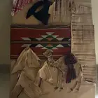 لوحه من الجلد الطبيعي 100   عن التراث القديم