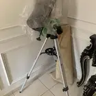 تلسكوب  telescope   تيليسكوب   celestron يدوي شبه جديد
