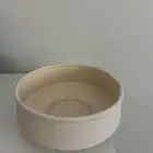 فازه من فخار بلون سكري حجم وسط