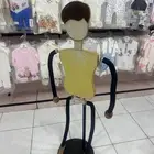 مانيكان مجسم لعرض الملابس و مجموعة استاندات