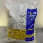 معي كيس معكرونه وملح وعدس كلهم المجموع ب 15