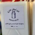لبن أبقار طازج