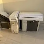 3 مكيفات سبليت و 1 مكيف شباك بسلك النحاس بحاله ممتازه