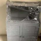 دواليب ايكيا رمادي و اسود