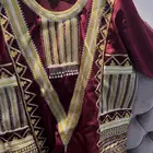 ثوب شعبي مخيط شغل يد