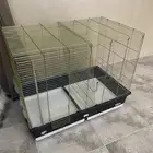 قفص طيور مقسم