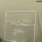 لوحه اكريليك جاهزه لمولود
