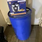 للبيع كاتم كهربائي وخزان ماء الازرق