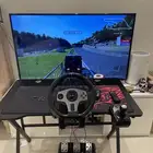 ستب كامل دركسون قير شاشه طاوله سوني4