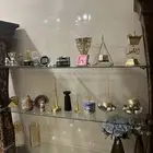 مدخل زجاج مكون من 3 ارفاف