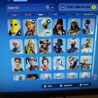 حساب فورت نادر من السيزون 6 و حزم السوني النادرة سكن الجلكسي