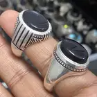 خاتم عقيق شفة العبد ( خاتمين )