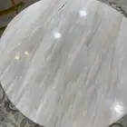 طاوله رخام اصلي مع طاولتين وطاوله اكريلك 4