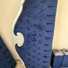 طقم كنب جلسة عربية و ديكور ستائر
