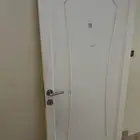 باب خشب مع كيلون مفتاح بدون حلق