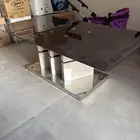 طاولة تقديم زجاجية