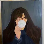 لوحه رسم اكريليك