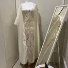 فستان مع قطعة عباءة