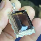 قلاده نسائيه حجر سموكي كوارتز