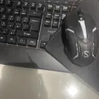 موس وكيبورد وماوس باد صغير